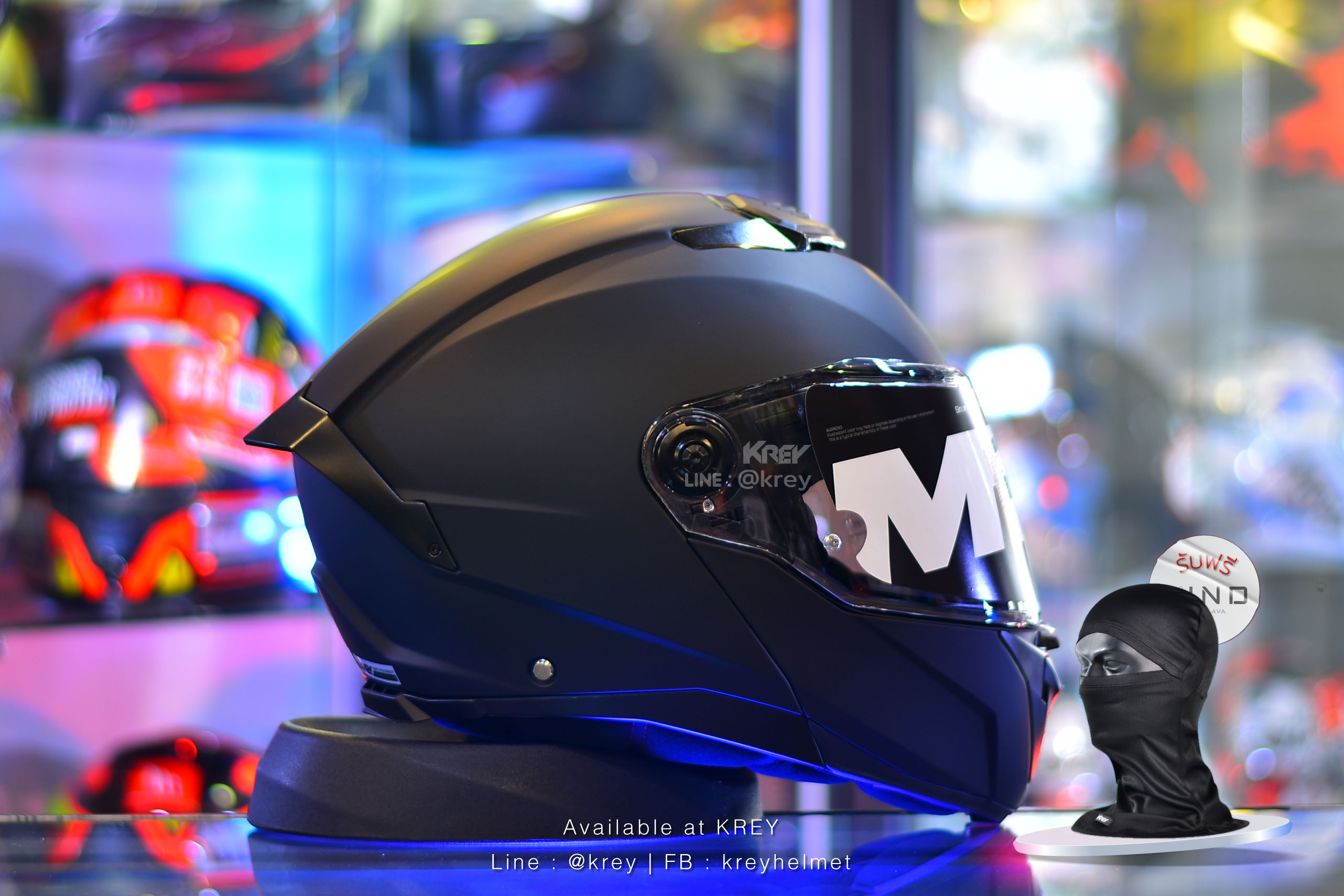 MT model ATOM 2 SV PURE MATT BLACK