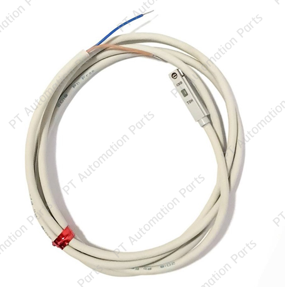 หรีดสวิตช์ Reed Switch CKD T0H SW-T0H1, SW-T0H3 , T0V SW-T0V5 Magnetic Sensor for Pneumatic Cylinder 2-wire Type, Cable Length 1m/3m/5m 12-24VDC 110VAC เซนเซอร์สำหรับกระบอกลม ชนิด 2 สาย
