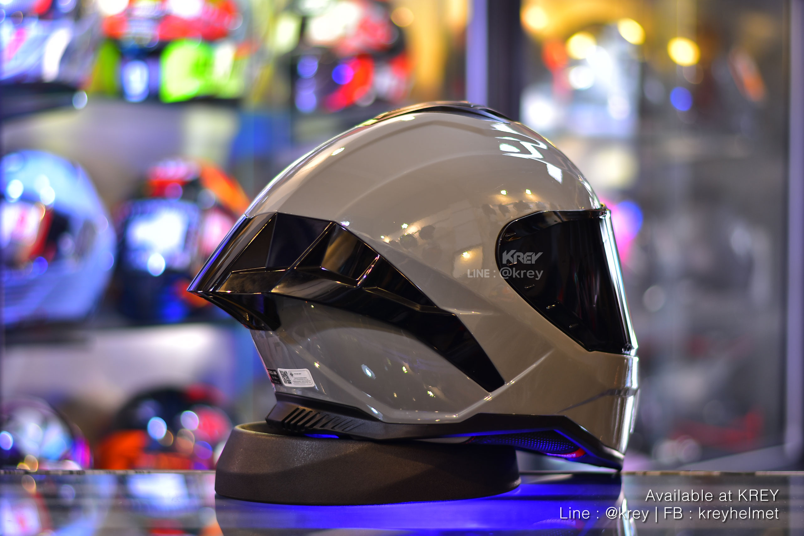 BRG model BR-23 SOLID GLOSS GREY