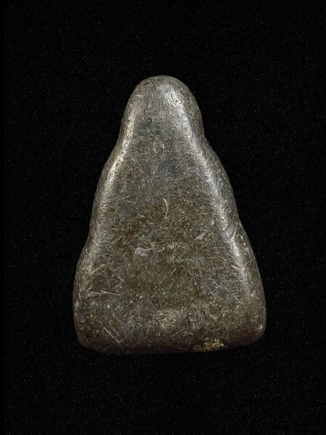 พระหล่อรูปเหมือน ครึ่งซีก เนื้อตะกั่วเก่า ไม่ทราบที่