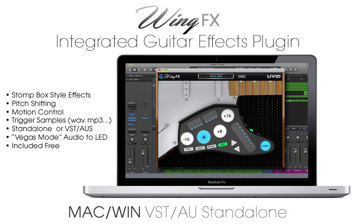 Guitar Wing : A Wireless 3D Controller คอนโทรลเลอร์ไร้สายสำหรับกีต้าร์ / เบส รับประกัน 1 ปี