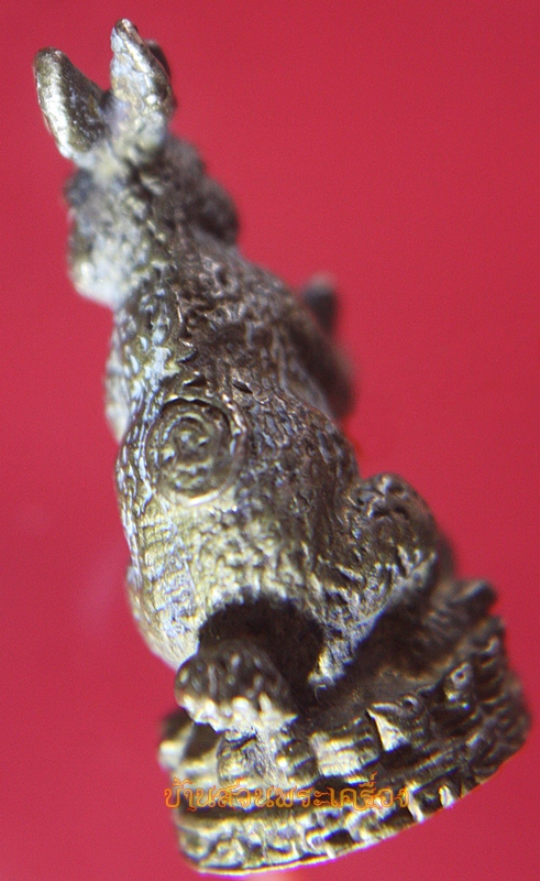 กระต่าย อุ้มทอง เนื้อทองเหลือง นำโชคลาภเงินทอง