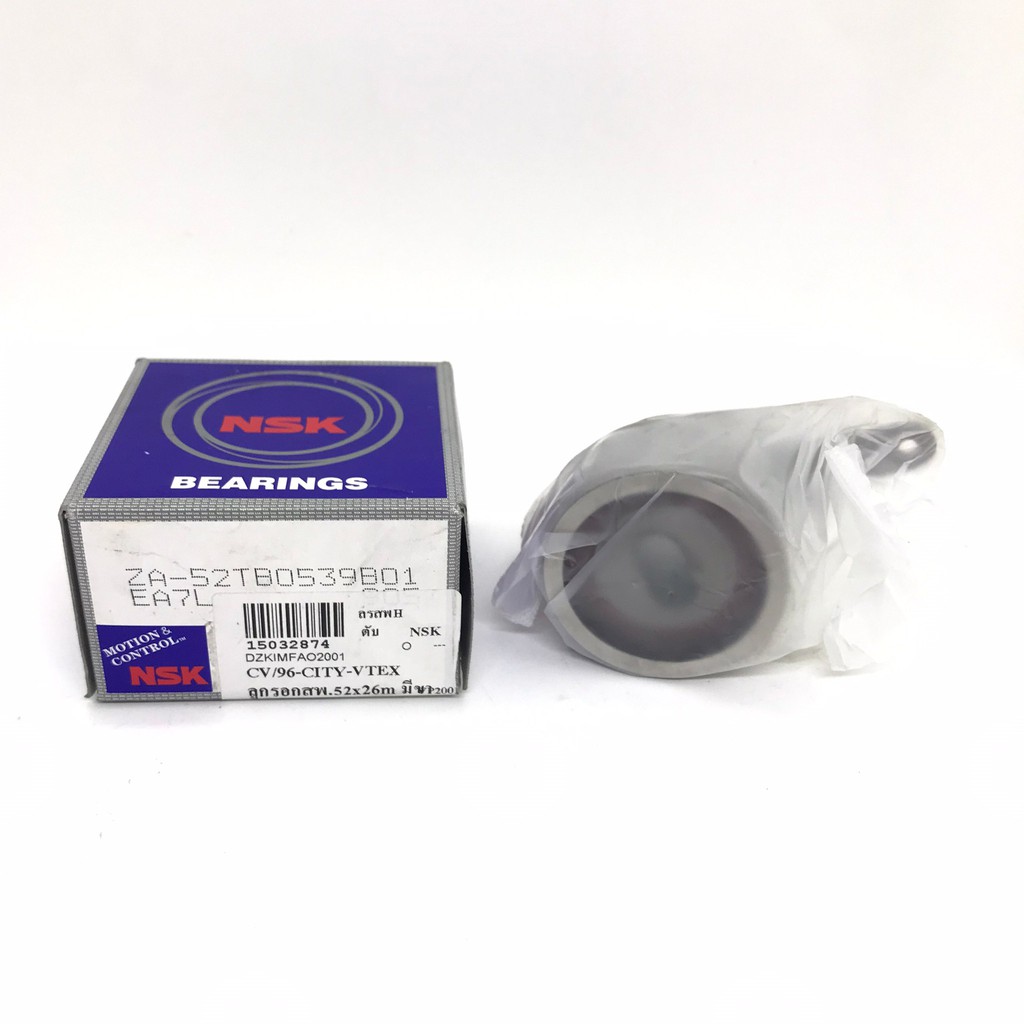 (ประกัน 1 เดือน) ลูกลอกสายพานราวลิ้น HONDA CIVIC '96/CITY 96 CITY Type Z เครื่อง 1.3/1.5 VTEC ฮอนด้า ซีวีค 52TB0539B01 NSK