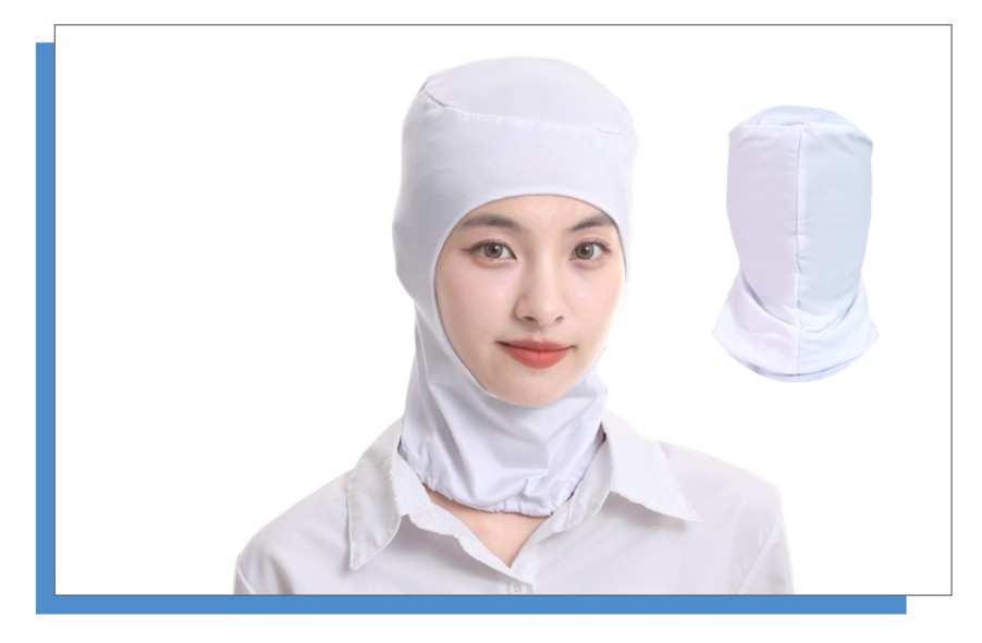 หมวกโรงงาน หมวกอนามัยป้องกันฝุ่น หมวกคลุมผม ป้องกันผมร่วง