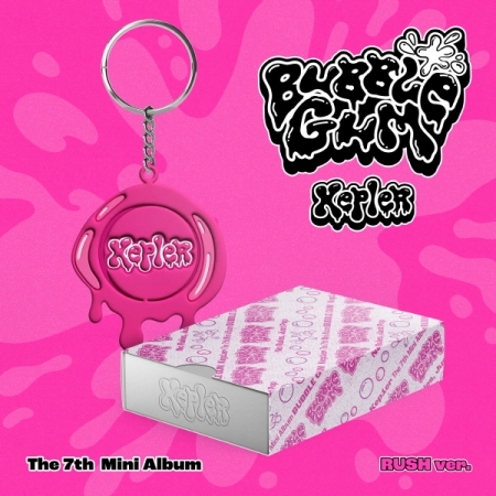 ( Pre-Order ) Kep1er 7th Mini Album [BUBBLE GUM] Rush ver * ไม่มี Poster พับในกล่อง * วางจำหน่าย 20 / 8 / 2025