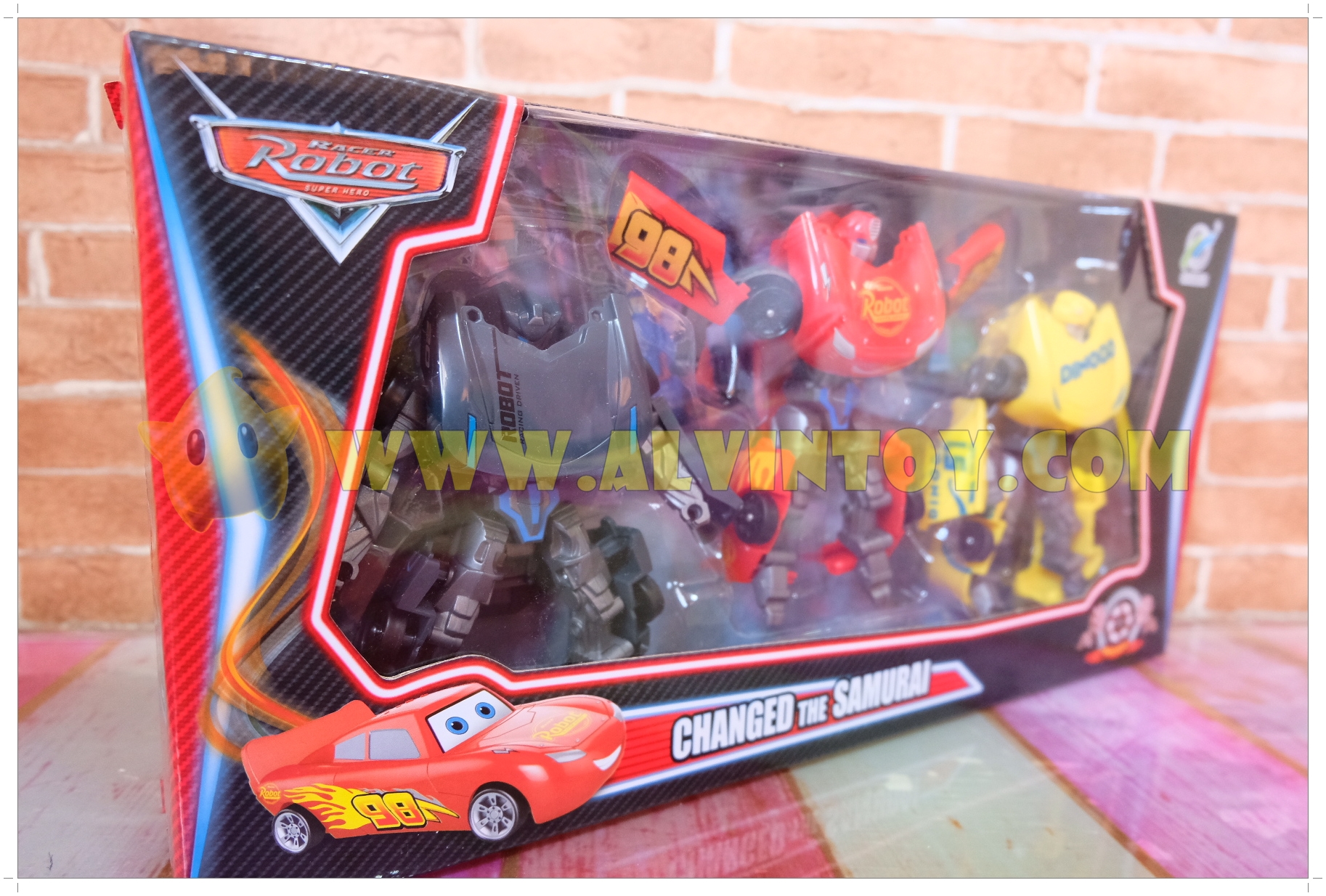รถ lightning mcqueen แปลงร่าง