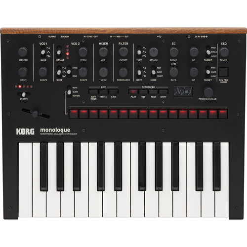 Korg Monologue *ของแท้รับประกัน 1ปี* Monophonic Analog Synthesizer