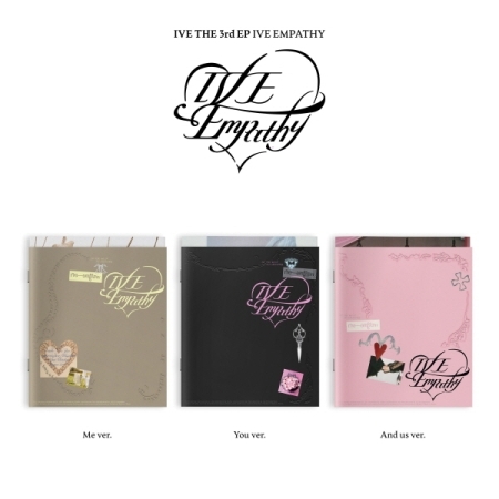 ( Pre-Order ) IVE 3rd EP [IVE EMPATHY] Photobook Set 3 ver * มี Poster พับในกล่อง * วางจำหน่าย 4 / 2 / 2025