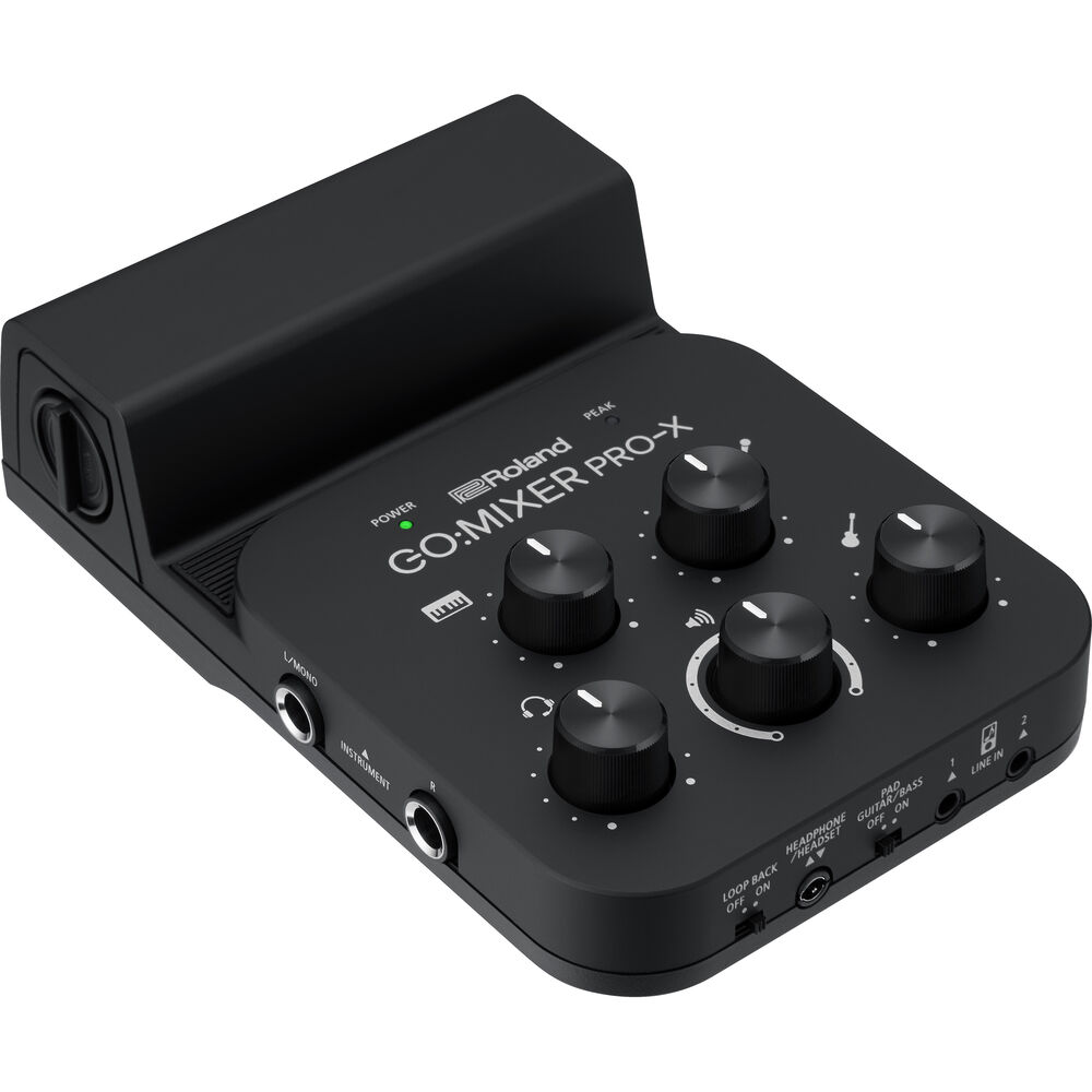 Roland GO MIXER PRO X *ของแท้รับประกันศูนย์* มิกเซอร์ Podcast / Livestream / Music, รองรับ iOS/Android ฯลฯ