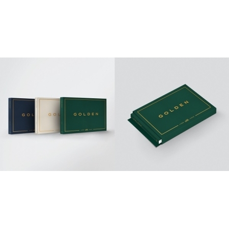 ( Pre-Order ) JUNGKOOK ( BTS ) - [GOLDEN] Set 3 ver + Weserse Album * มี Poster พับในกล่อง * Shop ทั่วไป วางจำหน่าย 3 / 11 / 2023