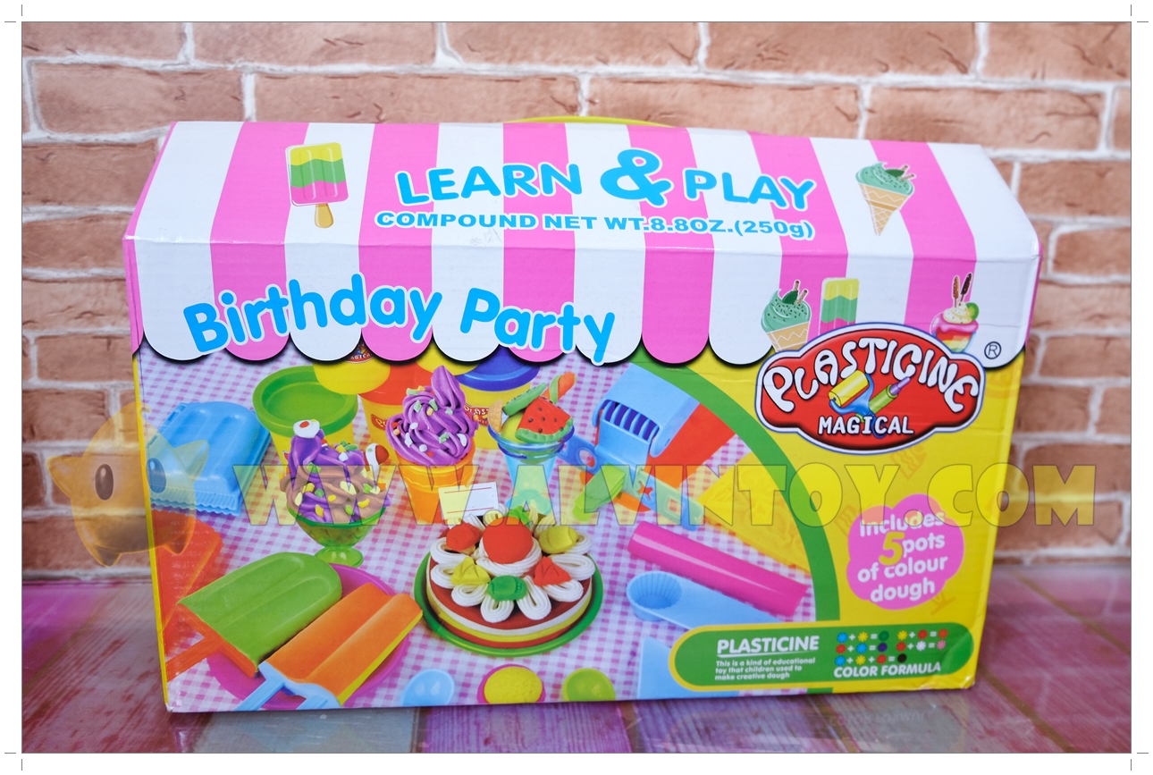 Learn & Play - แป้งโดว์ ชุดทำขนมเค้กและไอศกรีม (ไซด์ L)
