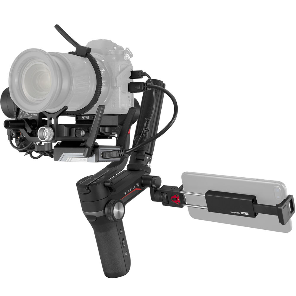 Zhiyun WEEBILL S (Image Transmission Pro Package) *ของแท้รับประกัน 2ปี* ไม้กันสั่นสำหรับกล้องมิเรอร์เลสและ DSLR พร้อมเลนส์คอมโบ น้ำหนักเบา