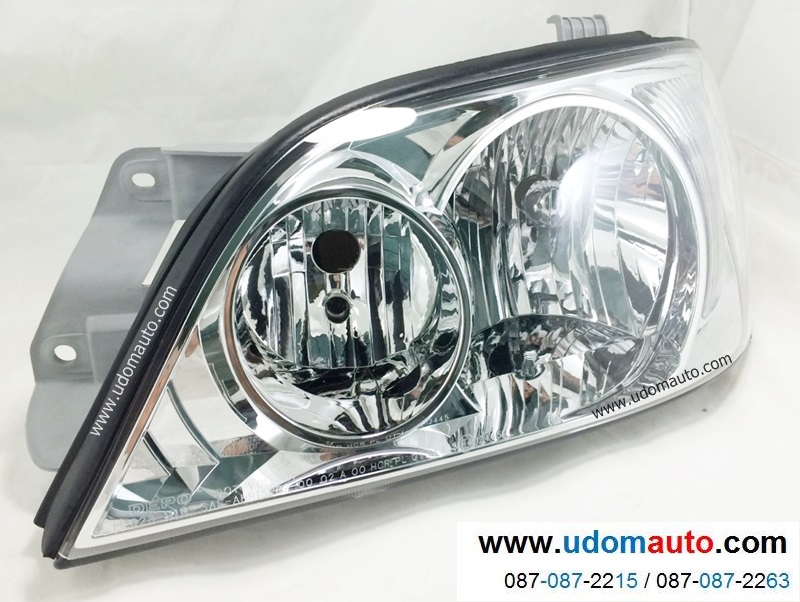 เสื้อไฟหน้า KIA CARNIVAL (ใส่กับรุ่นไฟตัดหมอกกลม) / Headlight