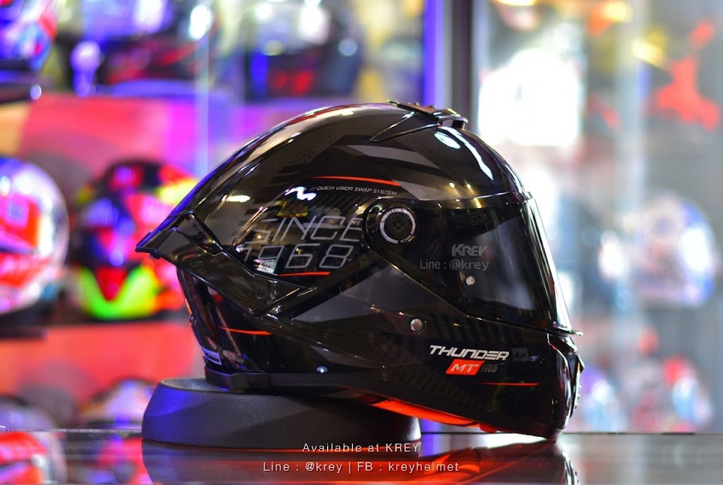 MT model THUNDER 4 SV LUMINENCE BLACK