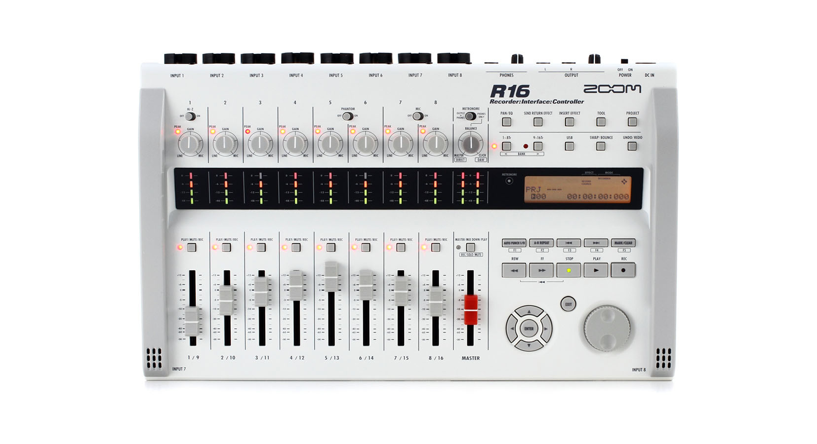 Zoom R16 *ของแท้รับประกัน 1ปี* เครื่องบันทึกเสียง/มิกเซอร์/คอนโทรลเลอร์ Multi-Track Recorder & Mixer, Computer Interface & Controller