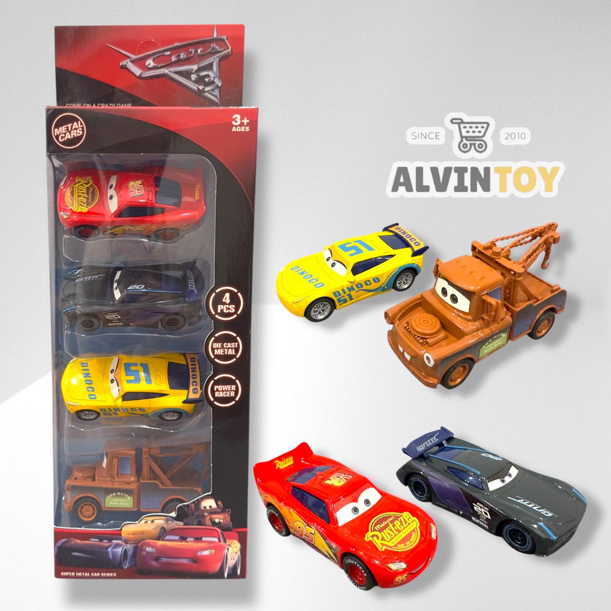 รถเหล็ก Cars 3 สี่ล้อซิ่ง ชิงบัลลังก์แชมป์