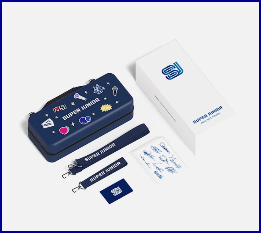 ( Pre-Order ) SUPER JUNIOR OFFICIAL FANLIGHT POUCH วางจำหน่าย 11 / 3 / 2020