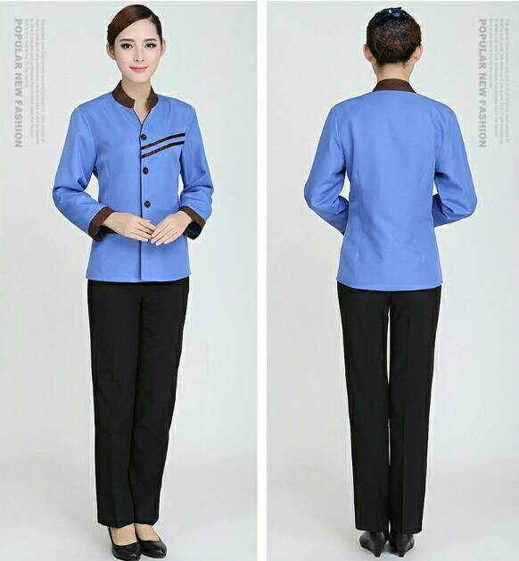 เสื้อแม่บ้าน พ่อบ้าน พนักงานทำความสะอาด