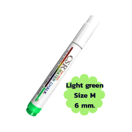 ปากกาไวท์บอร์ด CSR Water Chalk Size M (Light green) ปากกาชอล์กน้ำขนาด M สีเขียวอ่อน
