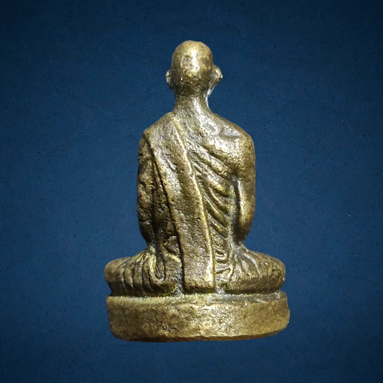 หลวงพ่อเดิม พิมพ์ฐานสูง วัดหนองหลวง นครสวรรค์ เนื้อทองผสม