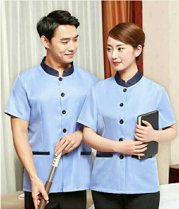 เสื้อแม่บ้าน พ่อบ้าน พนักงานทำความสะอาด