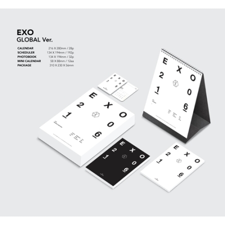 ( Pre-Order ) EXO SEASON'S GREETINGS 2016 ( Global ver. ) วางจำหน่าย 21 / 12 / 2015