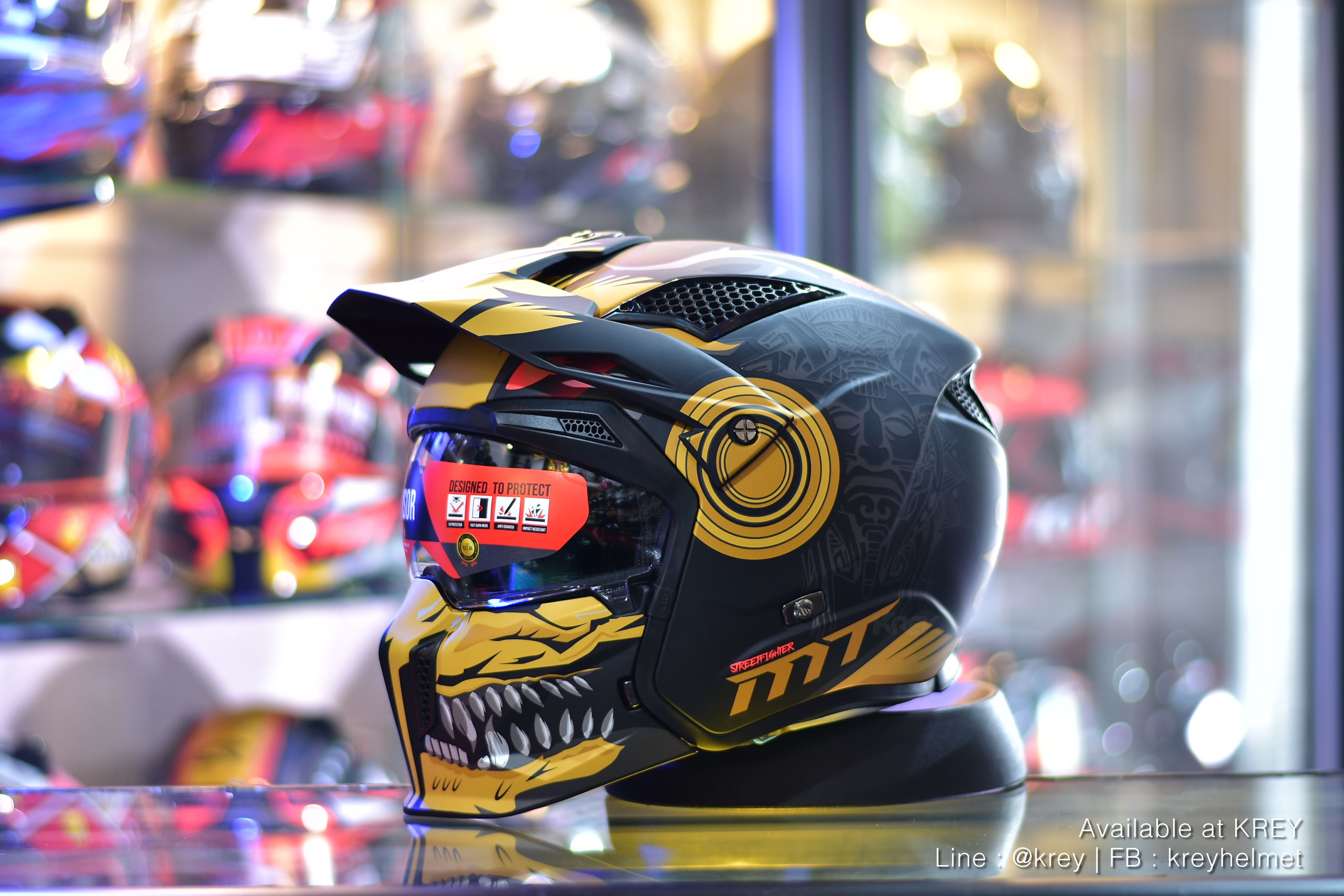 MT model STREETFIGHTER SV : AZTEC MATT YELLOW