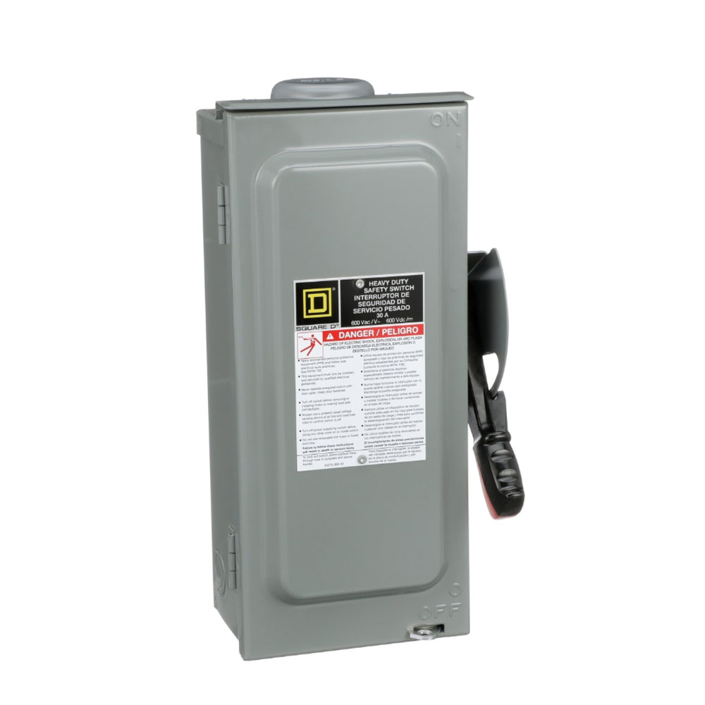 เซฟตี้สวิทซ์ 3P 30A 600V Non-Fuse (กันน้ำ)
