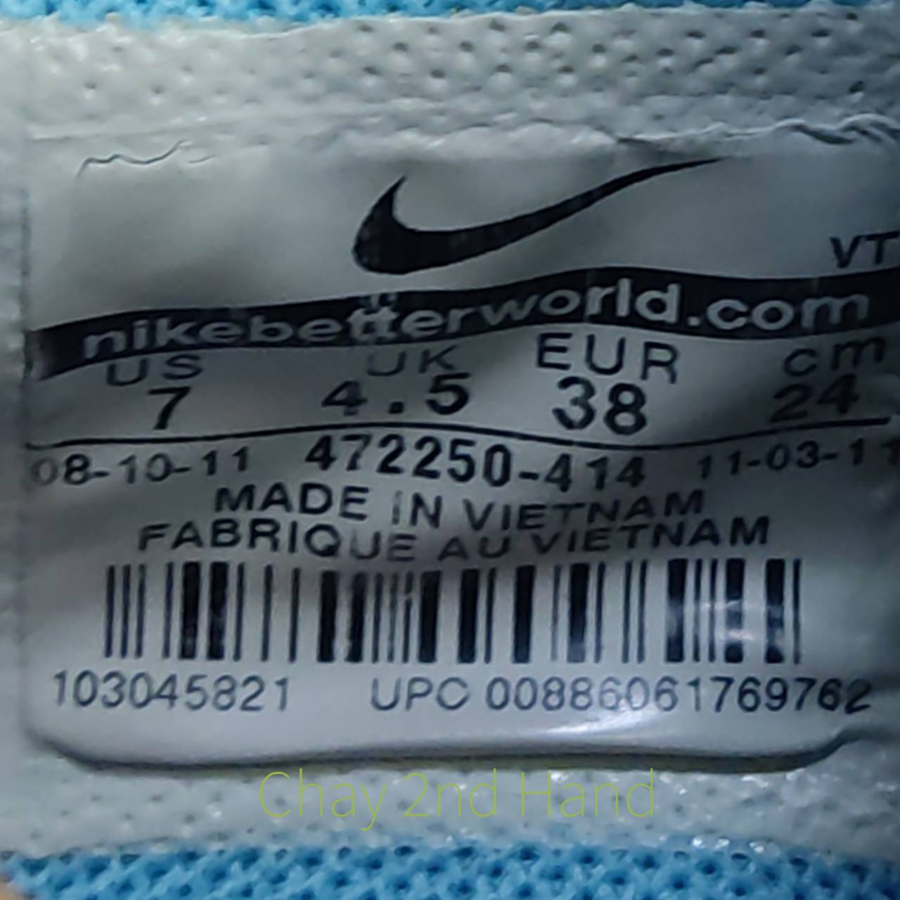 รองเท้ามือสอง SIZE#38 แบรนด์ดัง สภาพสวย ตรงปก SH38A21N292