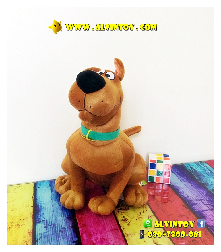 ตุ๊กตาหมา Scooby Doo - สคูบี้ดู ท่านั่ง 38 cm.