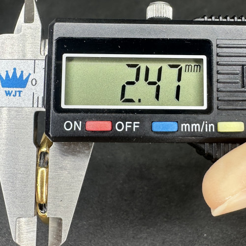 รหัส 63421 แหวน หางช้าง รอบวง ทอง90 ขนาด 58 นน. 1.95 g
