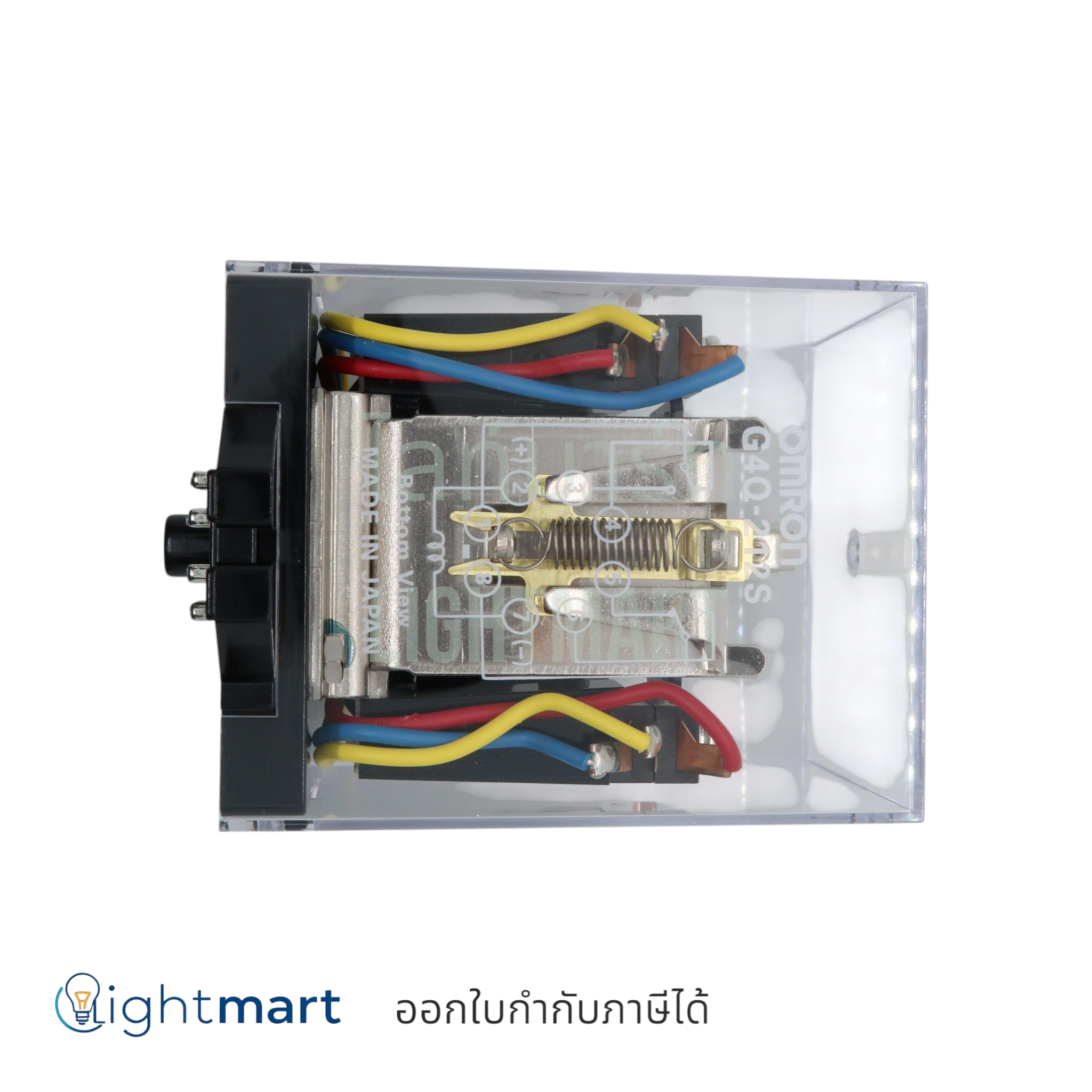 แรชชิ่ง รีเลย์ (สลับการทำงาน) G4Q-212S Omron