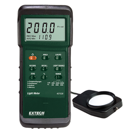เครื่องวัดแสง Heavy Duty Light Meter 407026