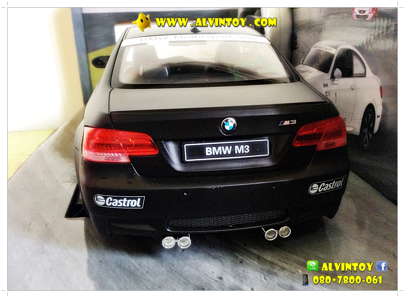 รถบังคับ BMW M3 Back