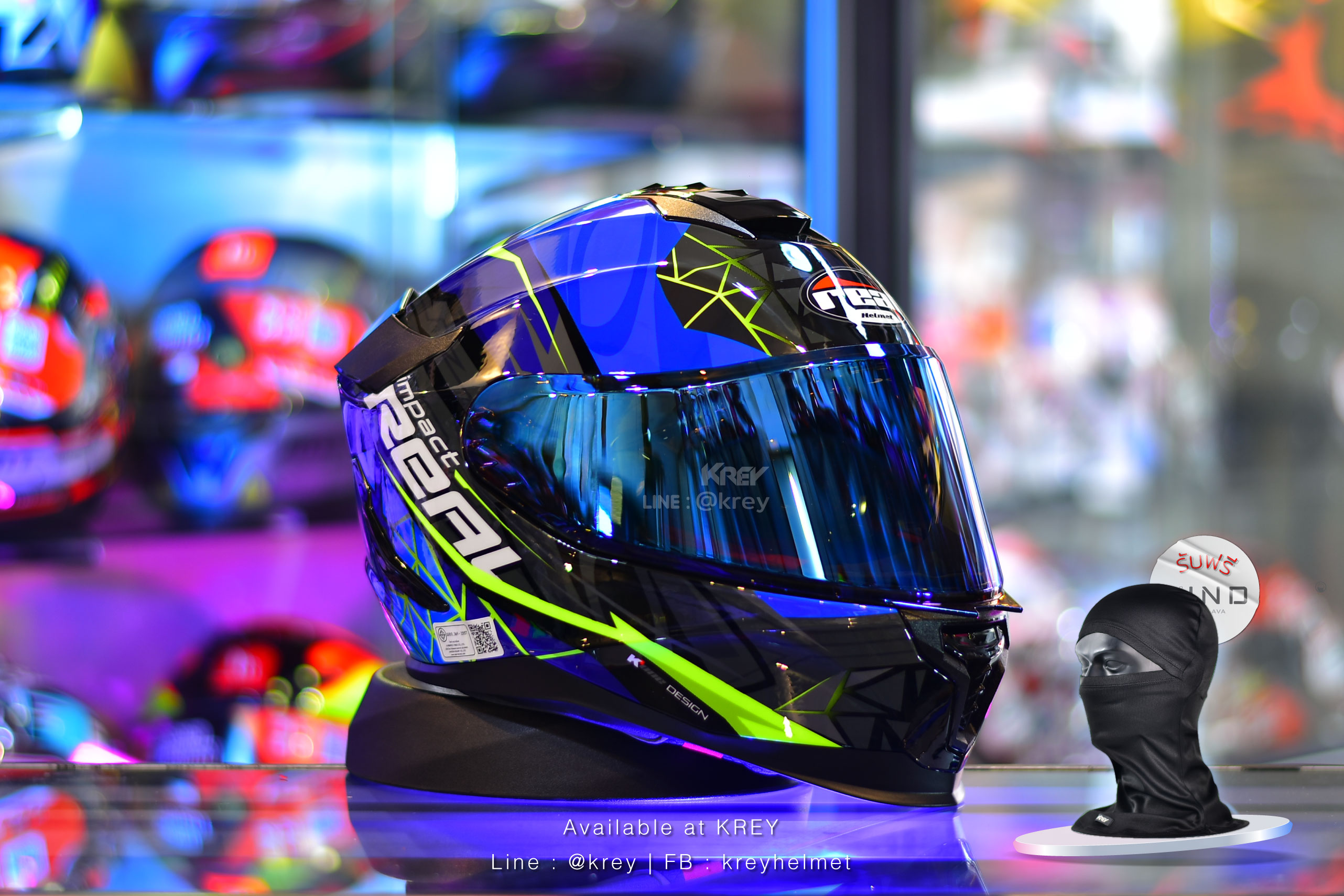 Real model Hurricane Impact Blue