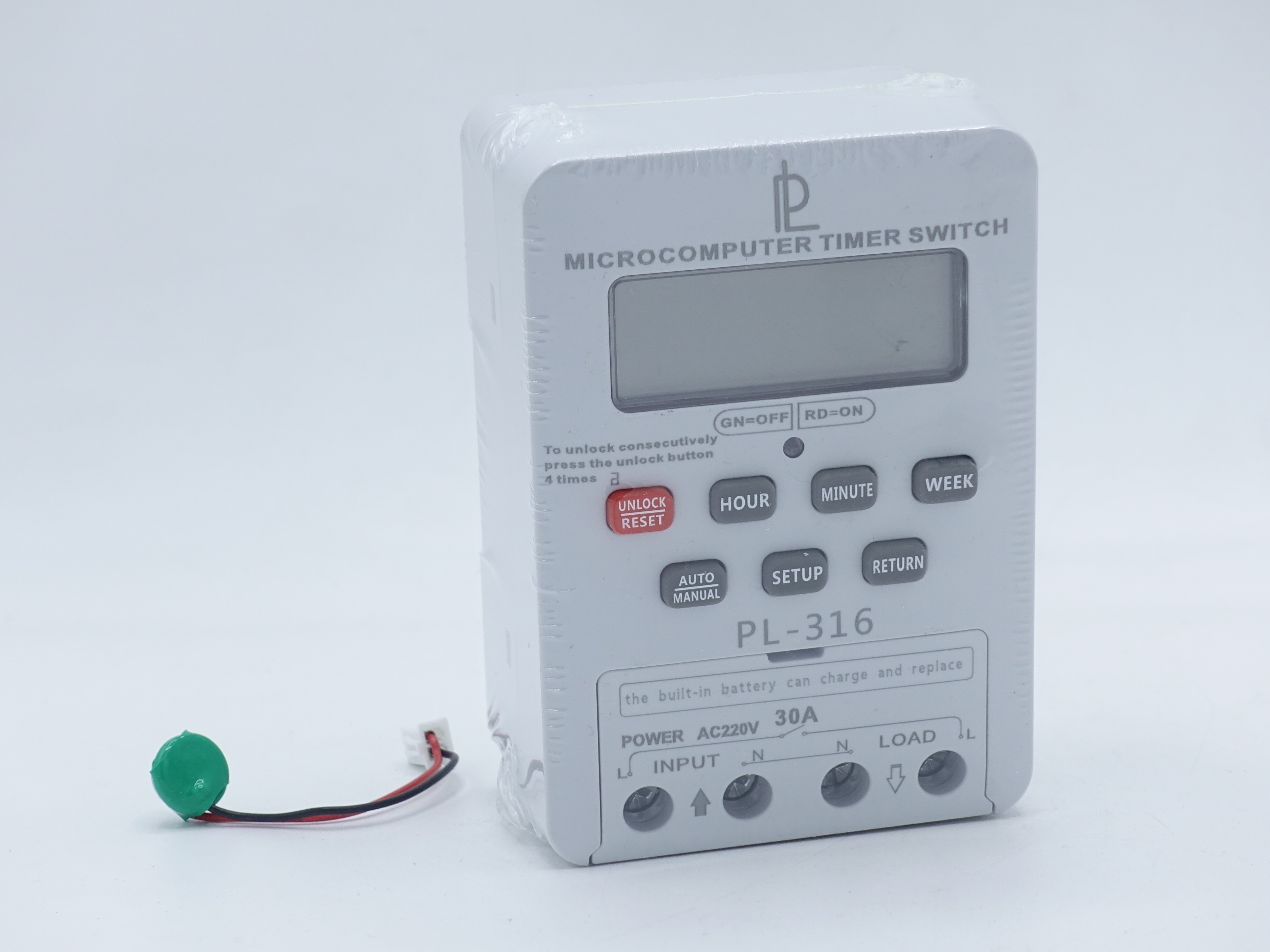 นาฬิกาตั้งเวลา 24 ชม.ดิจิตอล PL-316 People