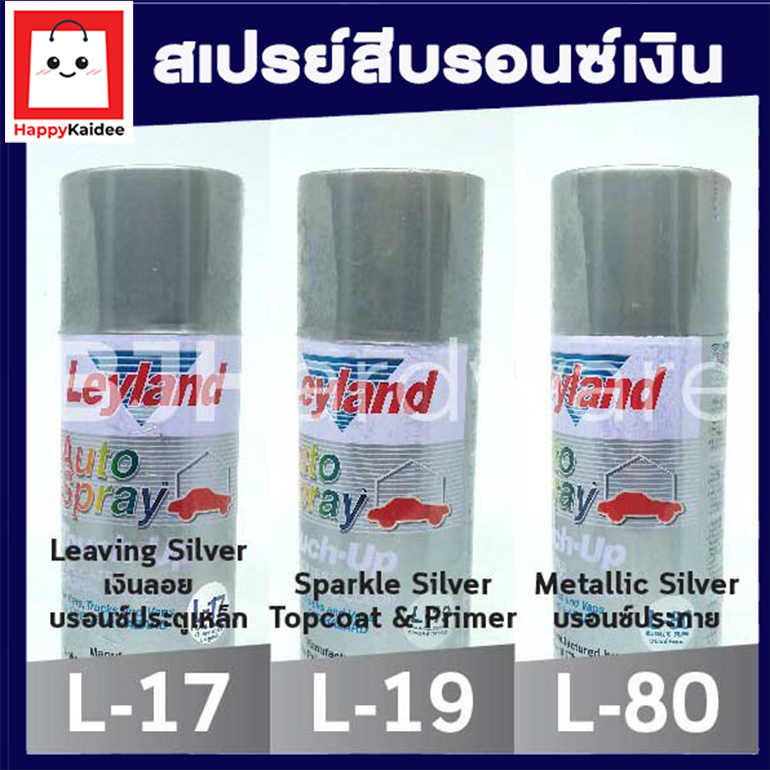 สเปรย์สีบรอนซ์เงิน เงินเม็ดเล็ก / กลาง / ใหญ่