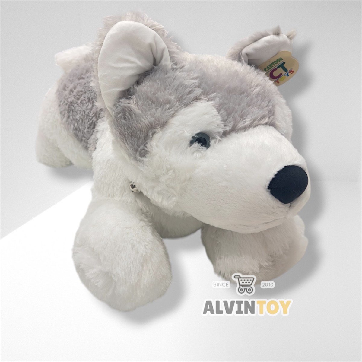 ตุ๊กตาหมา Siberian husky - ไซบีเรียนฮัสกี 30 นิ้ว