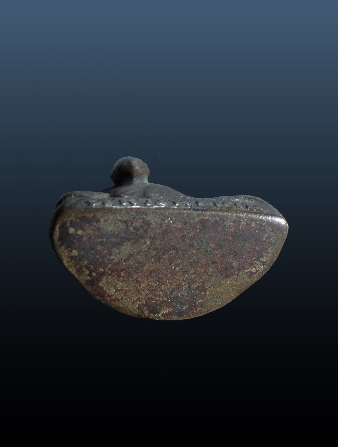 รูปหล่อหลวงพ่อเดิม วัดหนองโพ นครสวรรค์ ปี 2482 เนื้อทองเหลือง