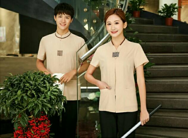 เสื้อแม่บ้าน พ่อบ้าน พนักงานทำความสะอาด