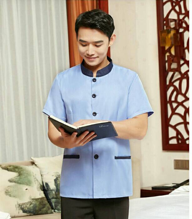 เสื้อแม่บ้าน พ่อบ้าน พนักงานทำความสะอาด