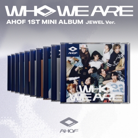 ( Pre-Order ) AHOF 1st Mini Album [WHO WE ARE] ( Jewel ver ) Set 10 ver * ไม่มี Poster พับในกล่อง * วางจำหน่าย 2 / 7 / 2025