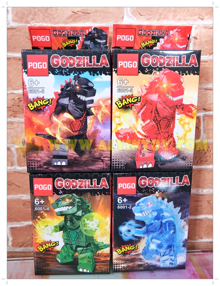 ชุดตัวต่อ Godzilla - ก็อตซิลล่า