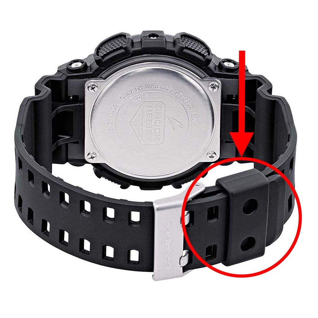 ของแท้ 💯% ที่รัดสาย นาฬิกา G-Shock เรซิ่น รุ่น GA/GD GA-100 GA-110 GA-200 GA-400 GA-700 G-8900 GD-X6900 สำหรับขนาด 22mm