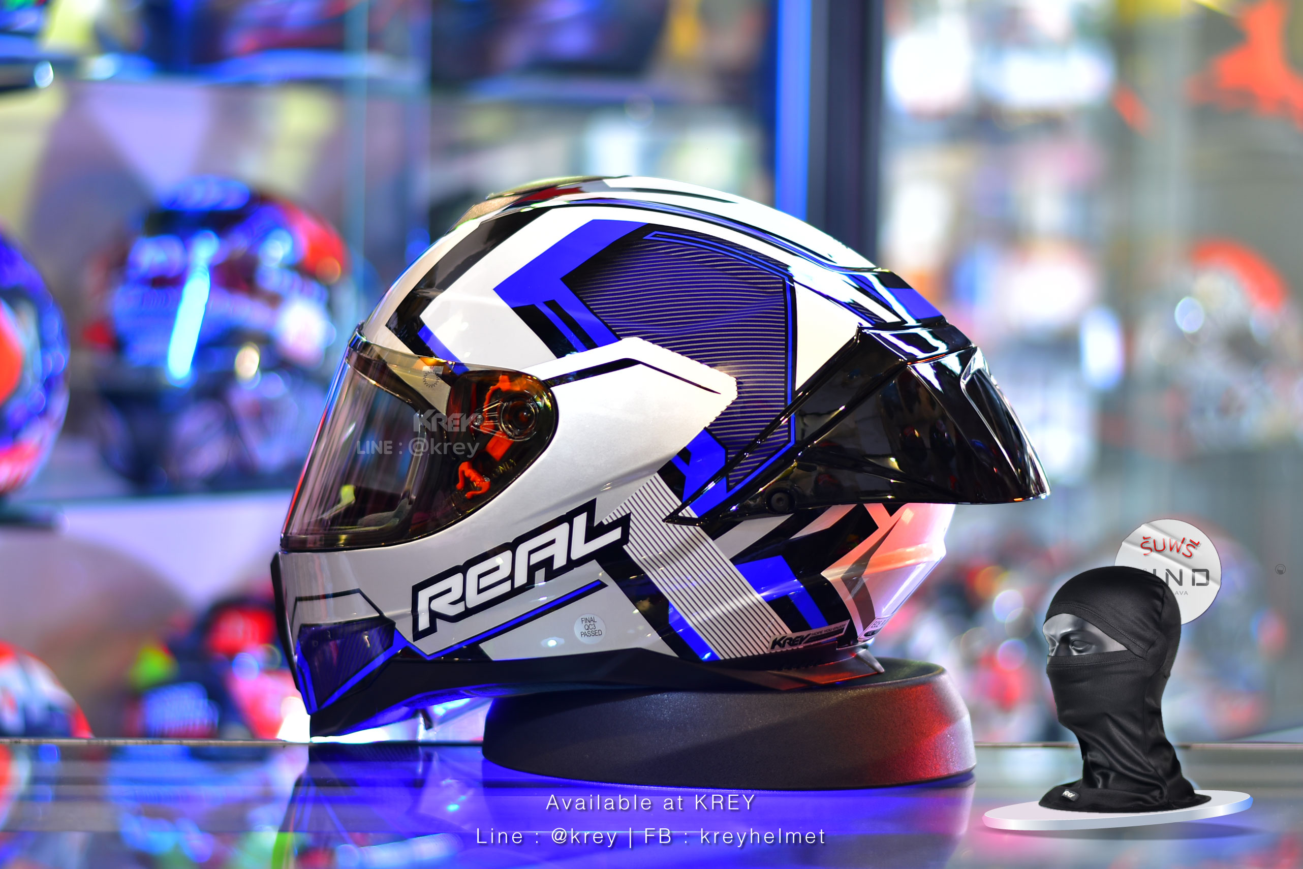 Real model Falcon Cyberwave Grey Blue