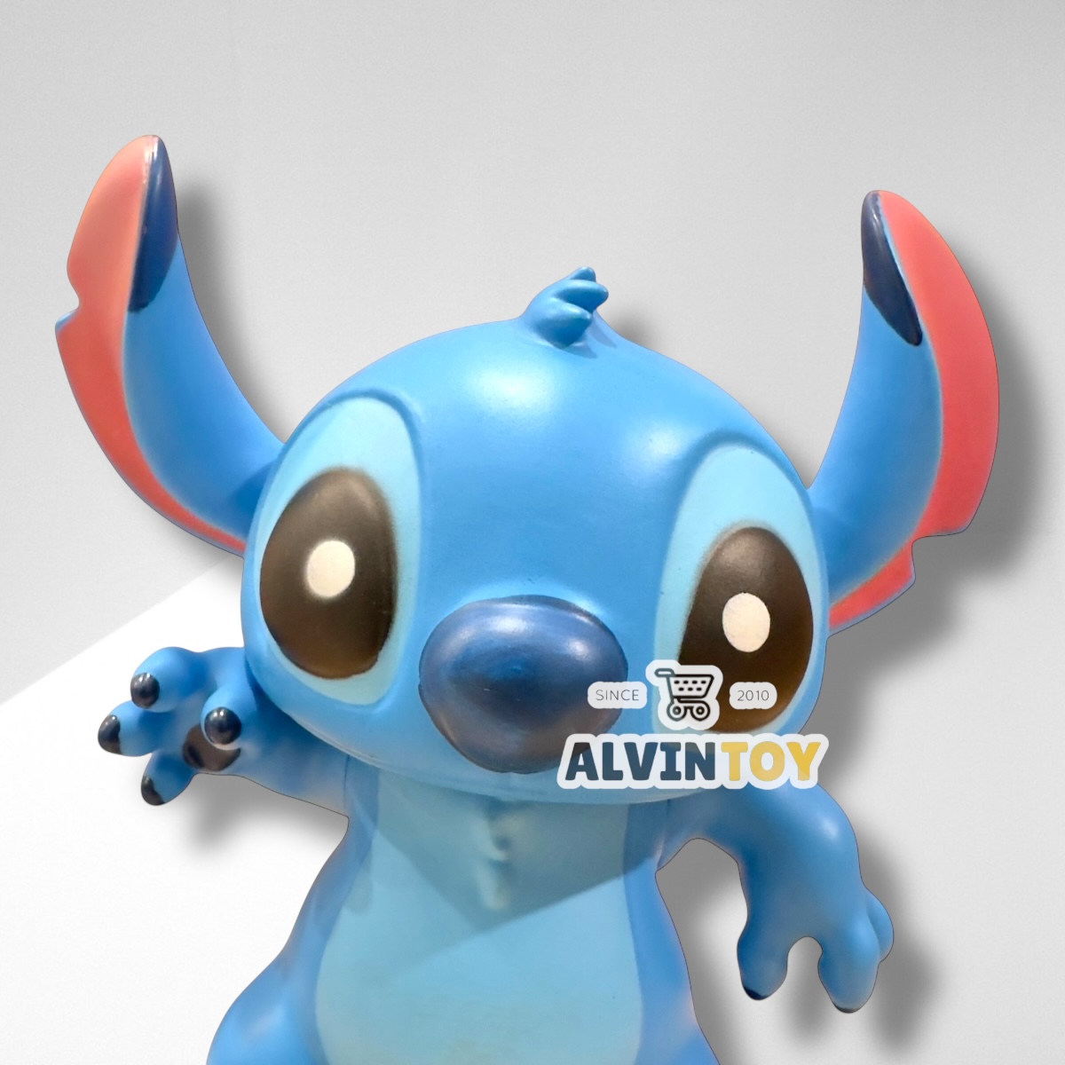 โมเดล Stitch - สติทช์ ตัวใหญ่ ขนาดความสูง 20.5 ซม.วัสดุซอร์ฟไวนิล