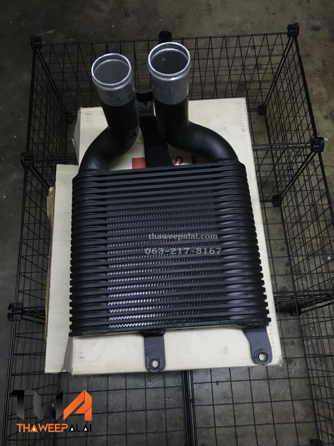 [ยกเลิกการจำหน่าย] อินเตอร์คูลเลอร์-รุ่นอยู่ด้านหน้า DMAX ปี05-10 4WD ของใหม่ (รูปจริง)/แท้ห้าง 8980002701
