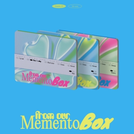 ( Pre-Order ) Fromis 9 5th Mini Album From Our Memento Box Set 3 ver + Poster วางจำหน่าย 27 / 6 / 2022