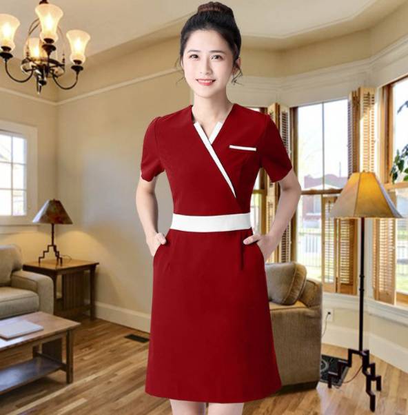 ชุดฟอร์มพนักงาน ชุดพนักงานร้านนวดสปา เสริมสวย คลินิกความงาม