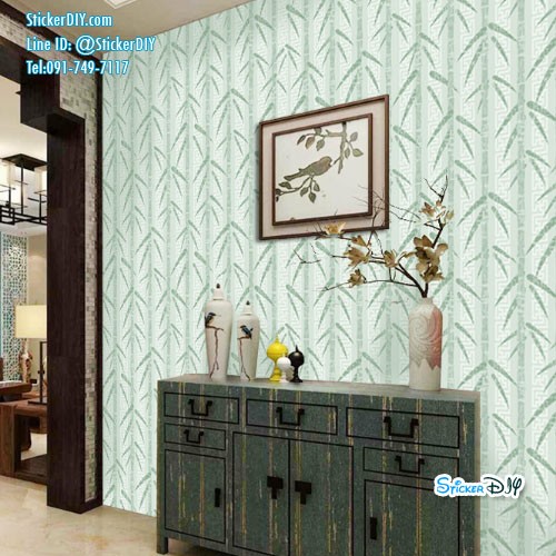 (กว้าง45cm.xยาว10m.)Wallpaper sticker วอลเปเปอร์แบบกาวในตัว SA1102